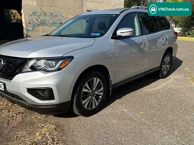 Nissan Pathfinder 2018, фото з оголошення 2 з 20, VIN 5N1DR2MM7KC589755