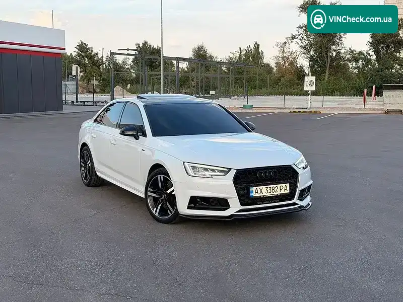 Audi A4 2017, фото з оголошення 2 з 20, VIN WAUENAF43JA061066