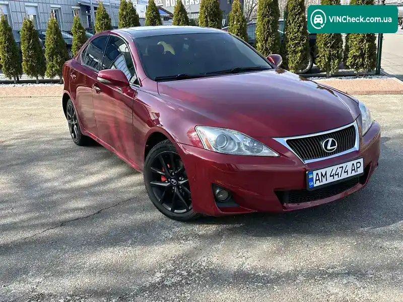 Lexus IS 2012, фото з оголошення 1 з 20, VIN JTHCF5C28C5055890