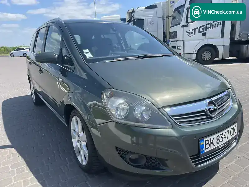 Opel Zafira 2009, фото з оголошення 1 з 20, VIN W0L0AHM759G066397