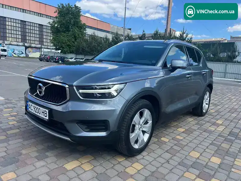 Volvo XC40 2019, фото з оголошення 1 з 21, VIN YV1XZ72VDK2129949