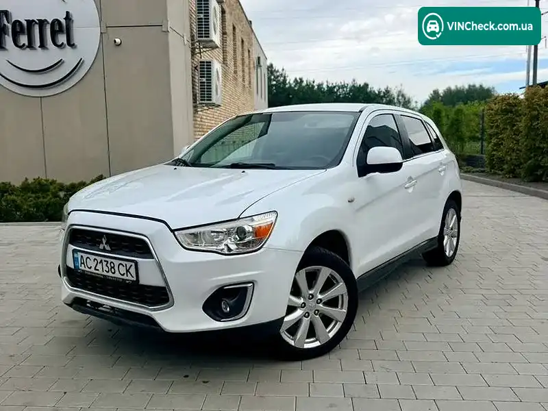 Mitsubishi ASX 2014, фото з оголошення 2 з 12, VIN 4A4AP4AU4FE009913