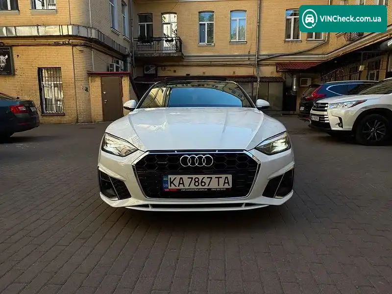 Audi A5 2020, фото з оголошення 1 з 17, VIN WAUDACF52MA017768