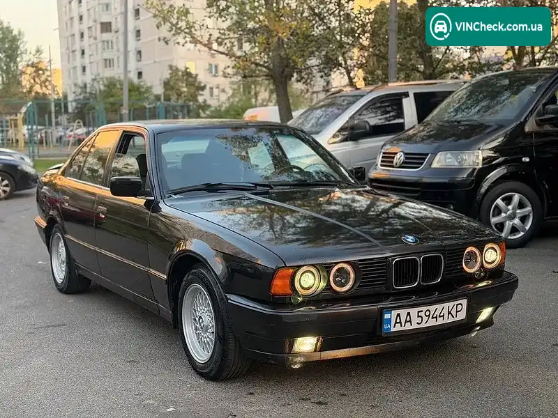 BMW 5 Series 1992, фото з оголошення 1 з 20, VIN WBAHB51010BD98378
