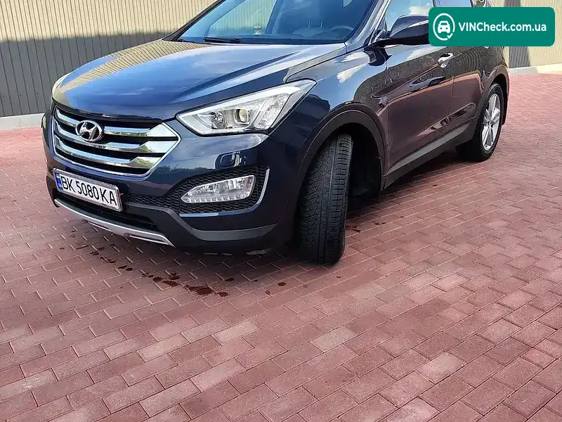 Hyundai Santa FE 2014, фото з оголошення 2 з 16, VIN KMHSU81XDEU285632
