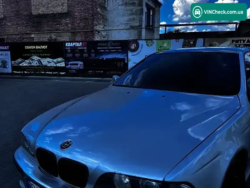 BMW 5 Series 1999, фото з оголошення 1 з 20, VIN WBADM11040GP13806