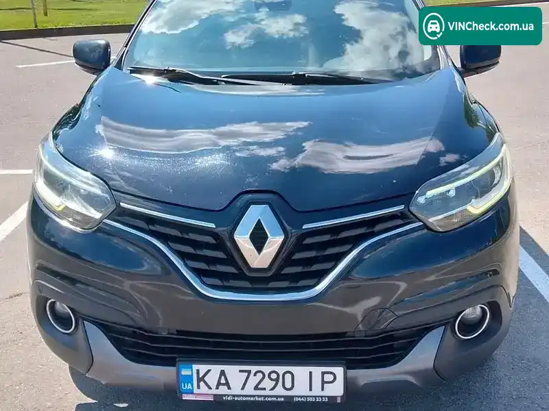 Renault Kadjar 2016, фото з оголошення 1 з 16, VIN VF1RFE00755980676