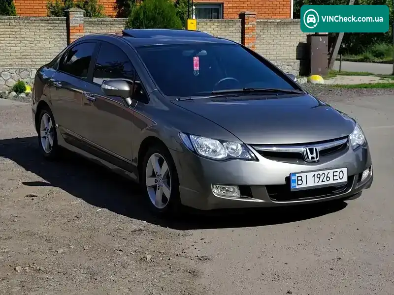 Honda Civic 2008, фото з оголошення 1 з 20, VIN NLAFD76708W061503