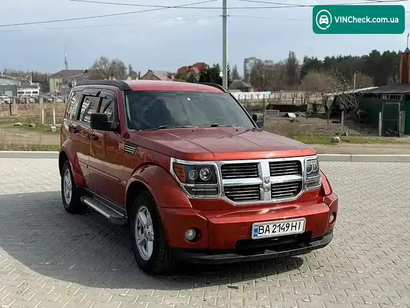 Dodge Nitro 2007, фото з оголошення 1 з 12, VIN 1D8GUB8K27W739951