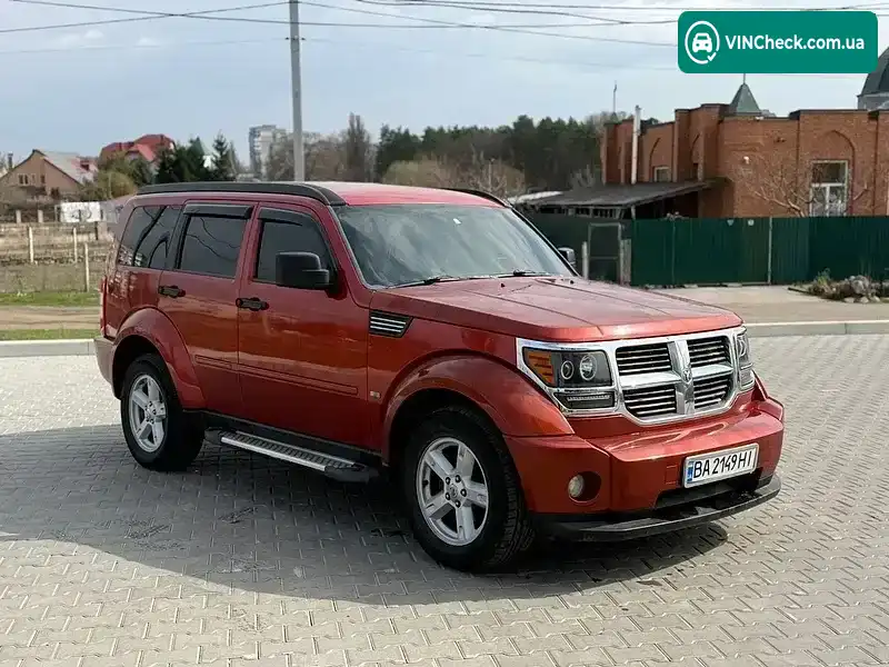 Dodge Nitro 2007, фото з оголошення 2 з 12, VIN 1D8GUB8K27W739951