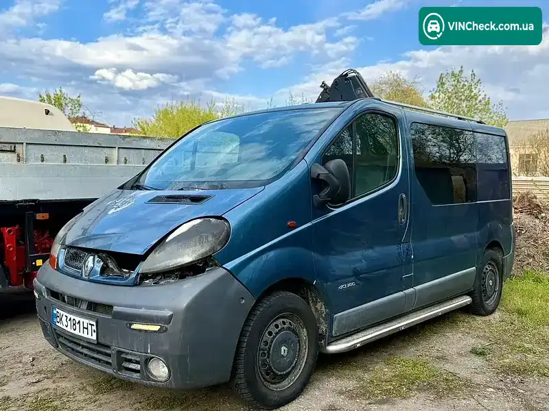 Renault Trafic 2005, фото з оголошення 1 з 16, VIN VF1FLADA65Y098987