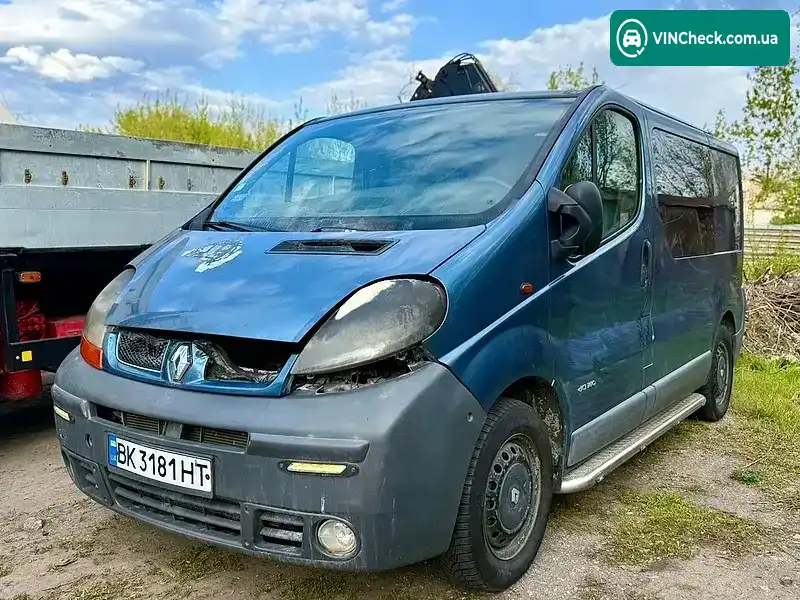 Renault Trafic 2005, фото з оголошення 2 з 16, VIN VF1FLADA65Y098987