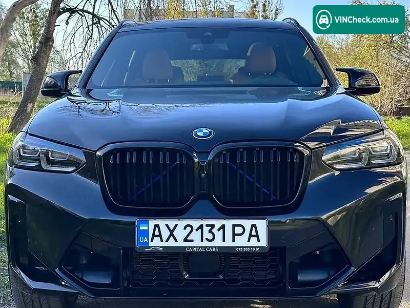 BMW X3 2021, фото з оголошення 1 з 12, VIN 5UX83DP08N9J26325
