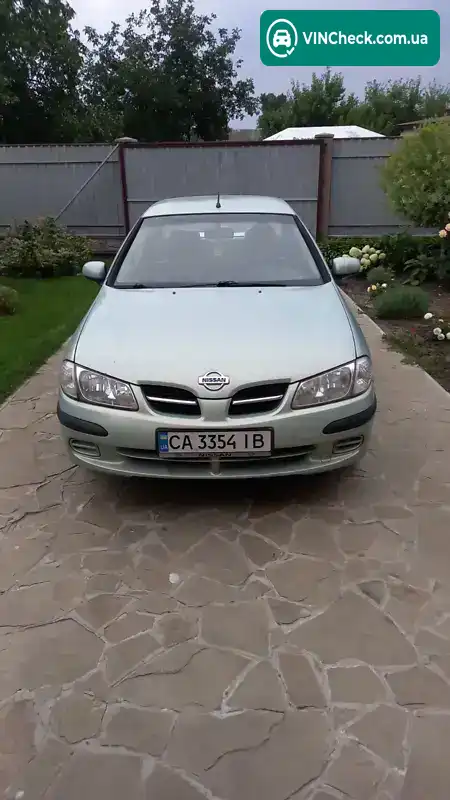 Nissan Almera 2002, фото з оголошення 1 з 11, VIN SJNBBAN16U0317139
