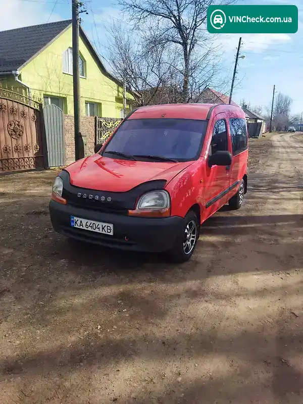 Renault Kangoo 1999, фото з оголошення 1 з 16, VIN VF1FC0DAF19635706