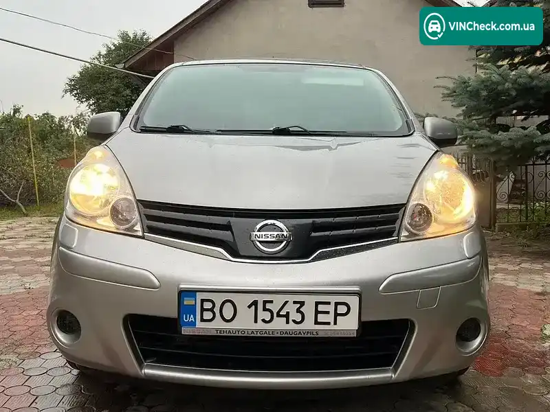 Nissan Note 2012, фото з оголошення 1 з 20, VIN SJNFAAE11U2163436