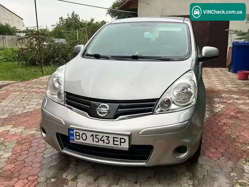 Nissan Note 2012, фото з оголошення 2 з 20, VIN SJNFAAE11U2163436
