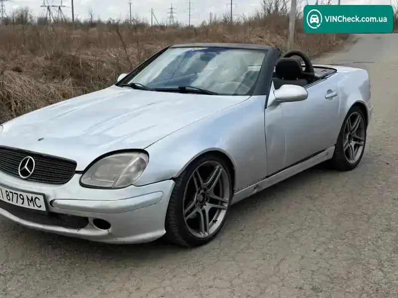 Mercedes-Benz SLK-Class 2002, фото з оголошення 1 з 16, VIN WDB1704441F279334