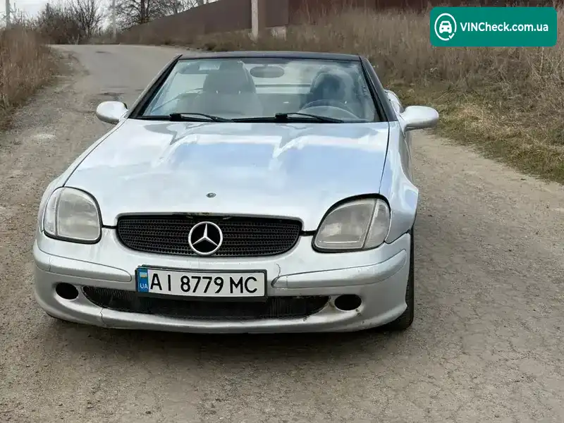 Mercedes-Benz SLK-Class 2002, фото з оголошення 2 з 16, VIN WDB1704441F279334