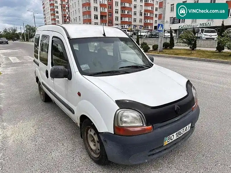 Renault Kangoo 1999, фото з оголошення 2 з 17, VIN VF1FC0HGF21211236