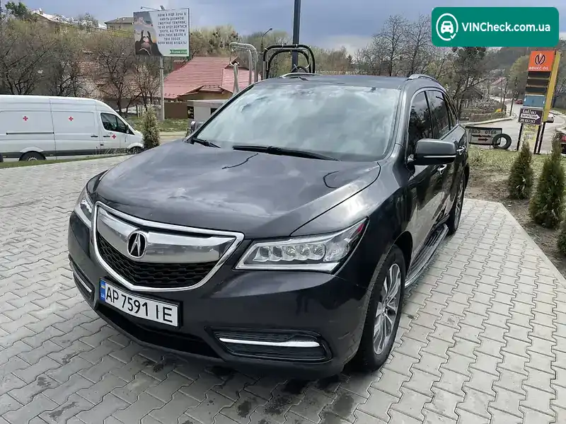 Acura MDX 2014, фото з оголошення 1 з 20, VIN 5FRYD4H48EB008165