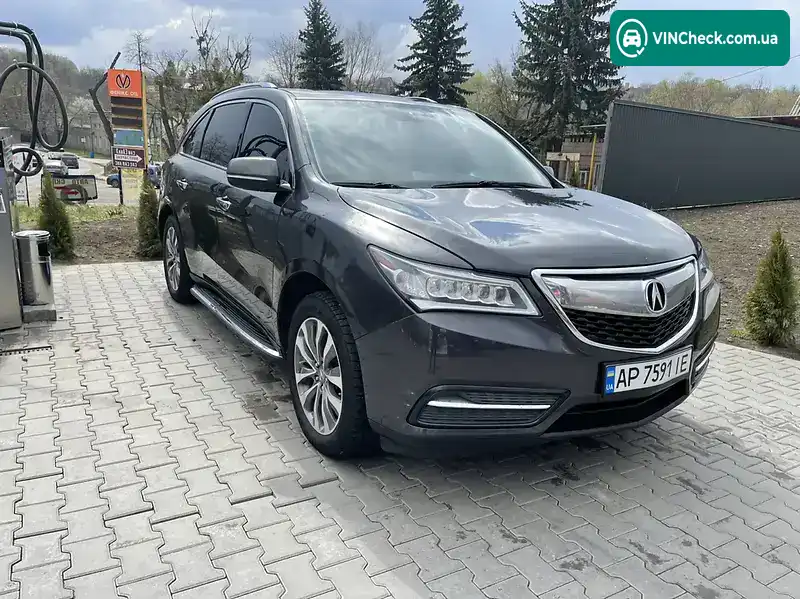 Acura MDX 2014, фото з оголошення 2 з 20, VIN 5FRYD4H48EB008165
