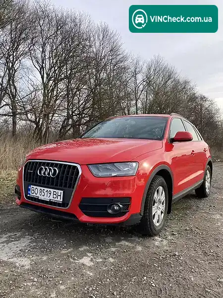 Audi Q3 2014, фото з оголошення 1 з 19, VIN WAUZZZ8U1ER069644