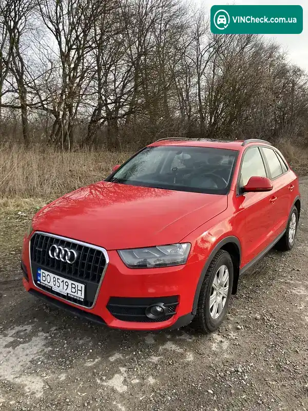 Audi Q3 2014, фото з оголошення 2 з 19, VIN WAUZZZ8U1ER069644