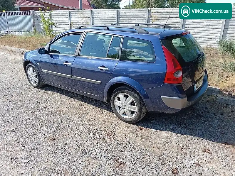 Renault Megane 2003, фото з оголошення 2 з 5, VIN VF1KM0J0H29153991