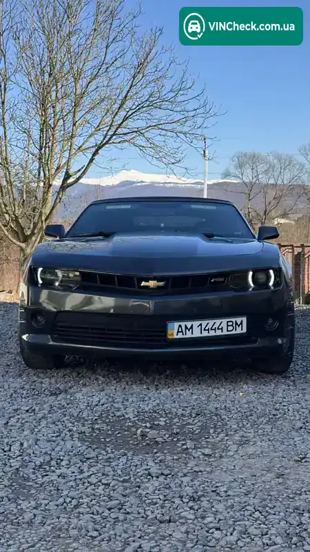 Chevrolet Camaro 2014, фото з оголошення 2 з 21, VIN 2G1FD3D33F9193692