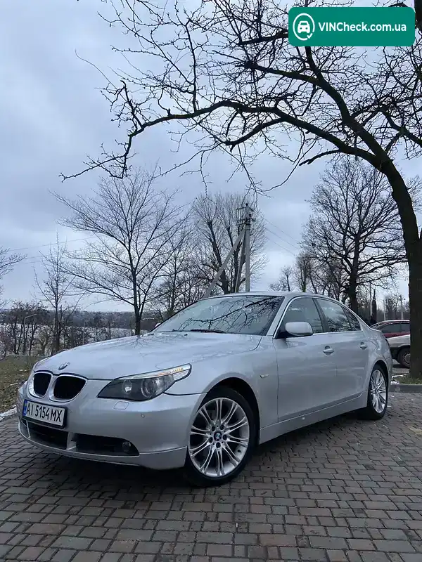 BMW 5 Series 2003, фото з оголошення 1 з 15, VIN WBANA31090B014919