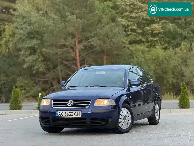 Volkswagen Passat 2001, фото з оголошення 1 з 12, VIN WVWZZZ3BZ1E043182