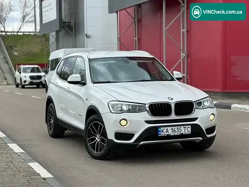 BMW X3 2014, фото з оголошення 2 з 21, VIN WBAWZ510100L02132