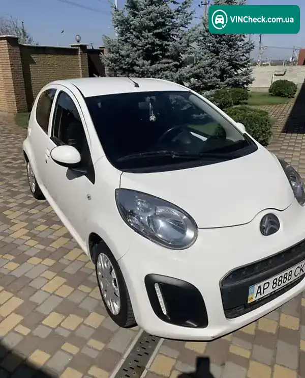 Citroen C1 2014, фото з оголошення 1 з 5, VIN VF7PNCFB0DR586749
