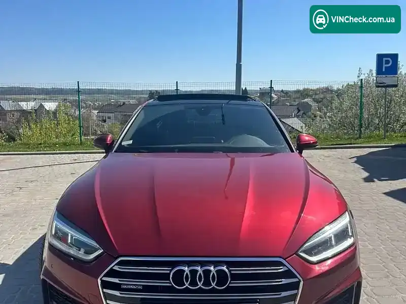 Audi A5 2018, фото з оголошення 2 з 12, VIN WAUTNAF50KA017382
