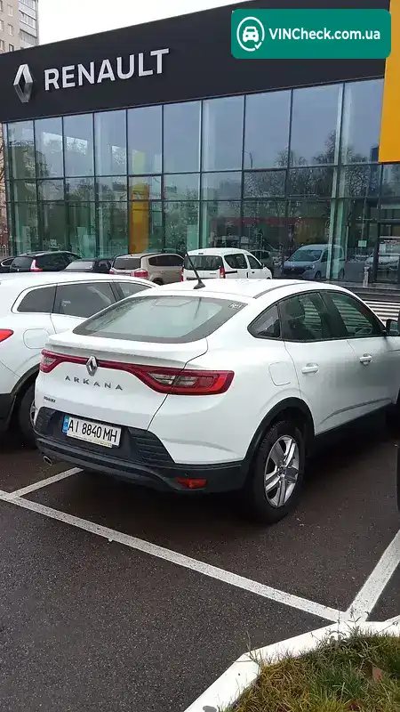 Renault Arkana 2020, фото з оголошення 1 з 3, VIN Y9ZRJC2C366248331