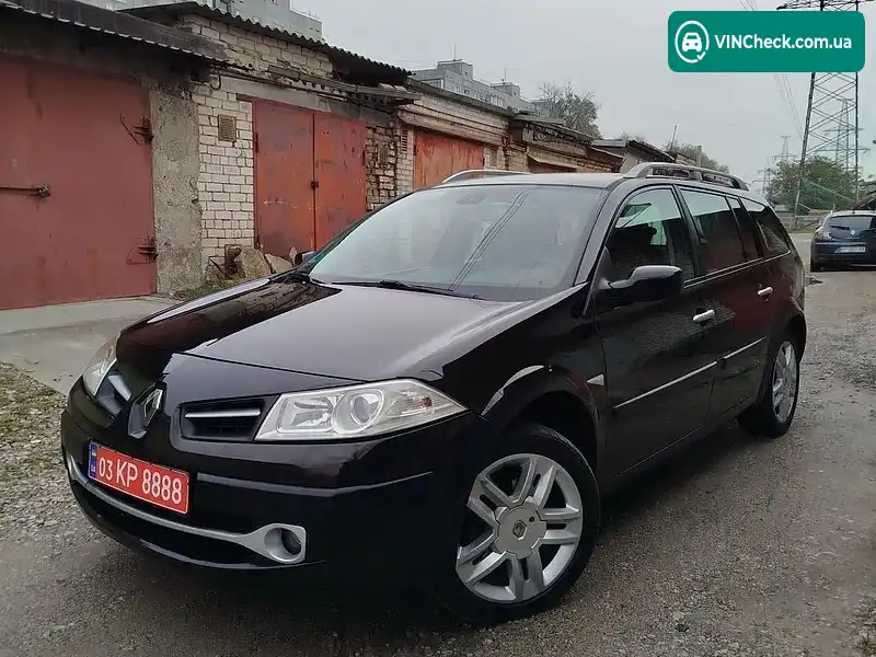 Renault Megane 2008, фото з оголошення 1 з 20, VIN VF1KM0U0640465831