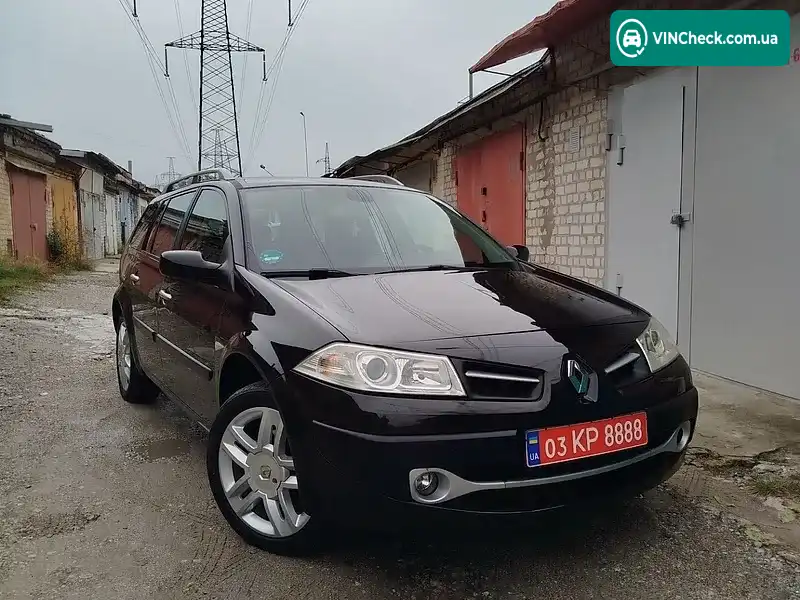 Renault Megane 2008, фото з оголошення 2 з 20, VIN VF1KM0U0640465831