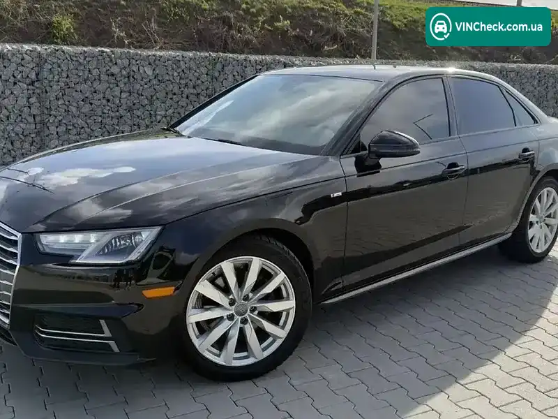 Audi A4 2018, фото з оголошення 2 з 21, VIN WAUKMAF43JN019611