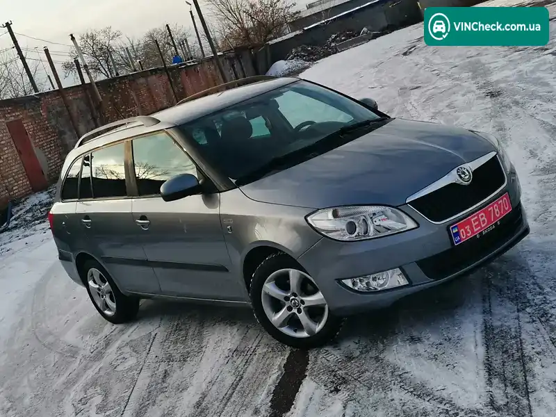 Skoda Fabia 2012, фото з оголошення 1 з 16, VIN TMDJH25J1C3076209