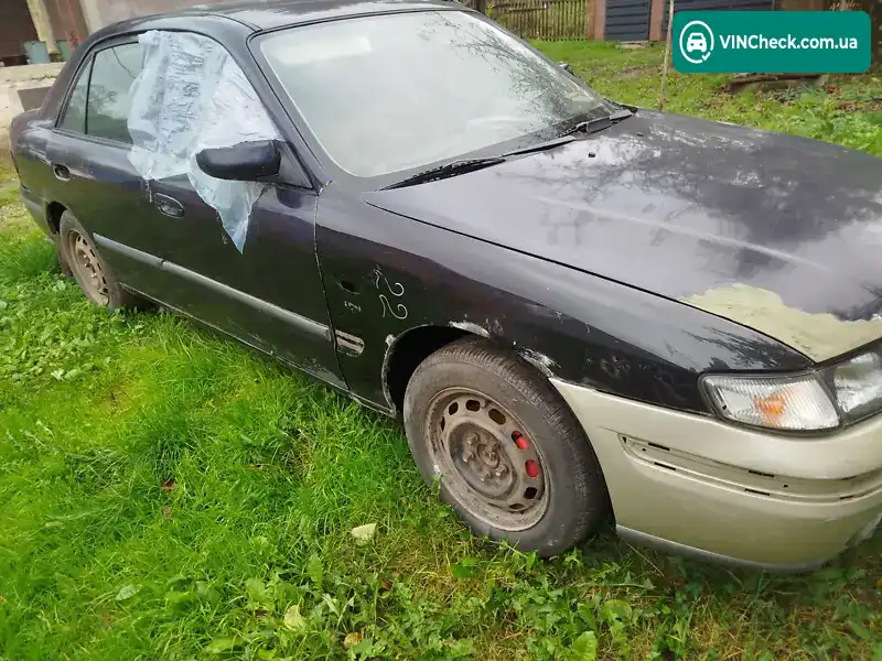 Mazda 626 1998, фото з оголошення 2 з 3, VIN JMZGF12F201138591