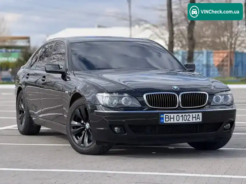 BMW 7 Series 2006, фото з оголошення 1 з 21, VIN WBAHL81040DH77684
