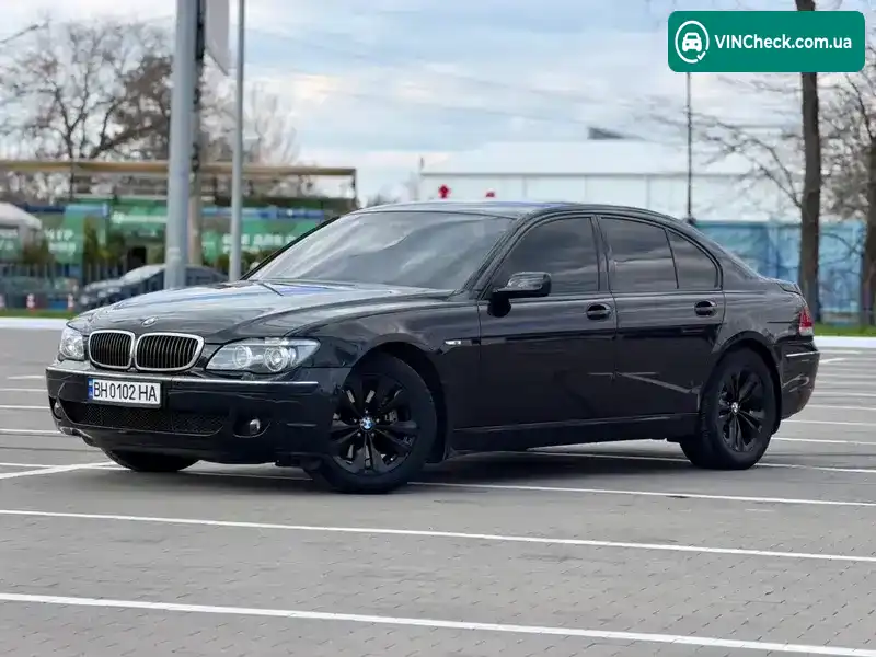 BMW 7 Series 2006, фото з оголошення 2 з 21, VIN WBAHL81040DH77684