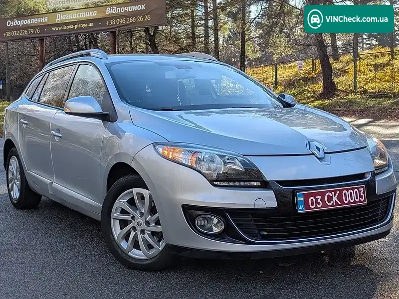 Renault Megane 2013, фото з оголошення 1 з 16, VIN VF1KZ140649241552