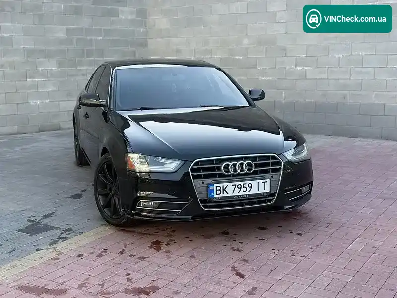 Audi A4 2013, фото з оголошення 1 з 20, VIN WAUBFAFL2DN042528