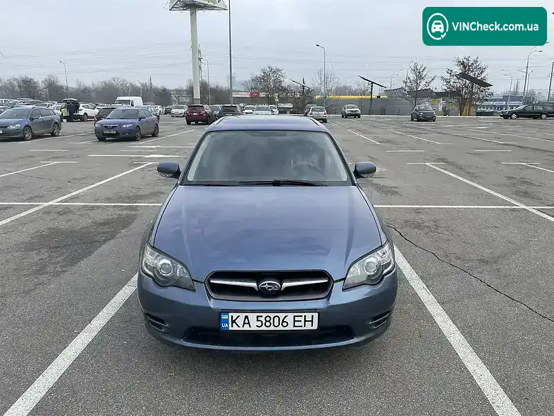 Subaru Legacy 2003, фото з оголошення 2 з 6, VIN JF1BP5LK44G004560