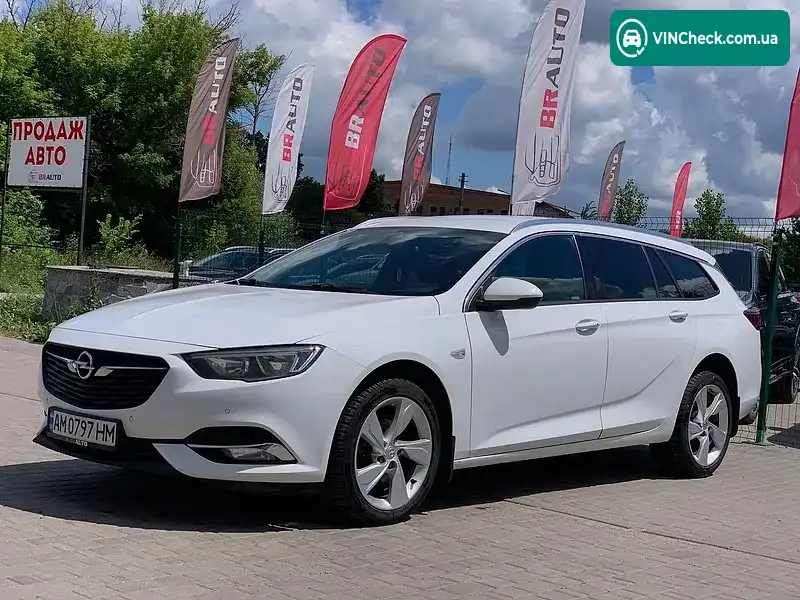 Opel Insignia 2018, фото з оголошення 1 з 20, VIN W0VZS8EG4J1106331