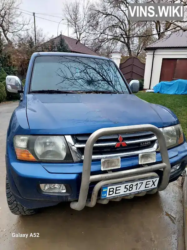 Mitsubishi Pajero 2000, фото з оголошення 1 з 9, VIN JMBLNV75W1J000285