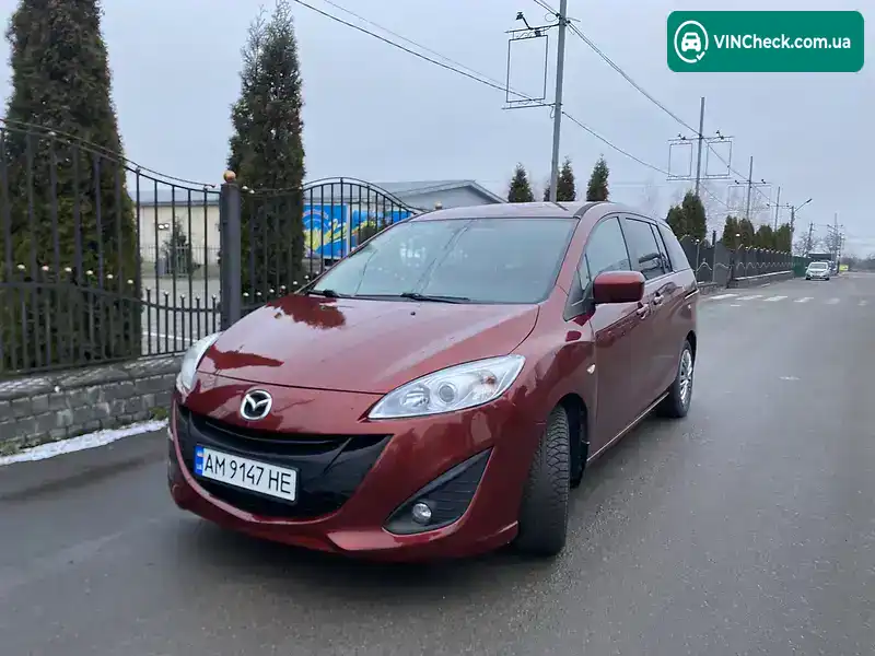 Mazda 5 2011, фото з оголошення 2 з 20, VIN JMZCWA9Y600130808