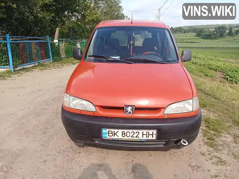 Peugeot Partner 2001, фото з оголошення 1 з 10, VIN VF35BWJYF60440142